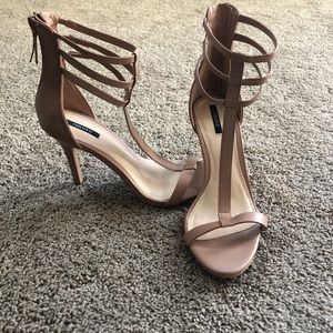 Forever 21 Caged Strappy Heels